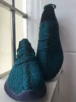 free shipping 2018 adidas yeezy boost moonrock running deep blue vert